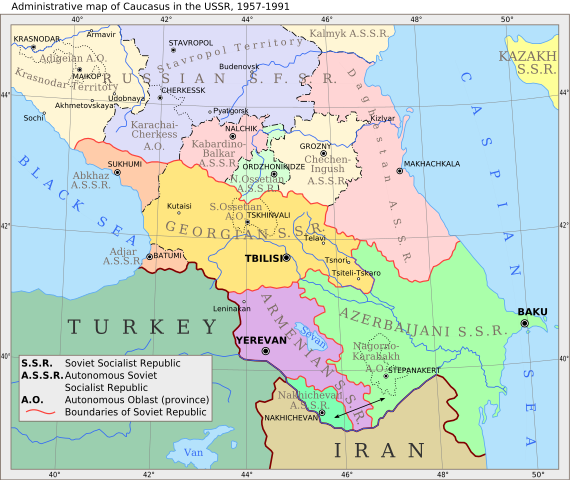 Armenia e Azerbaigian in epoca sovietica