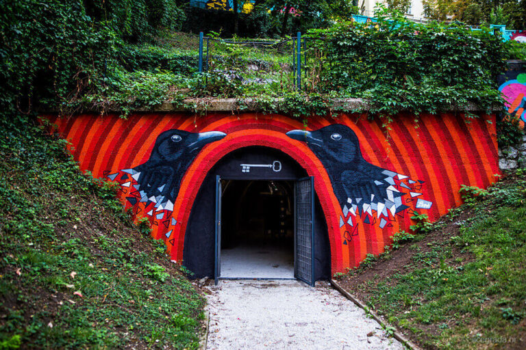 Ingresso del Tunnel dall'Art Park