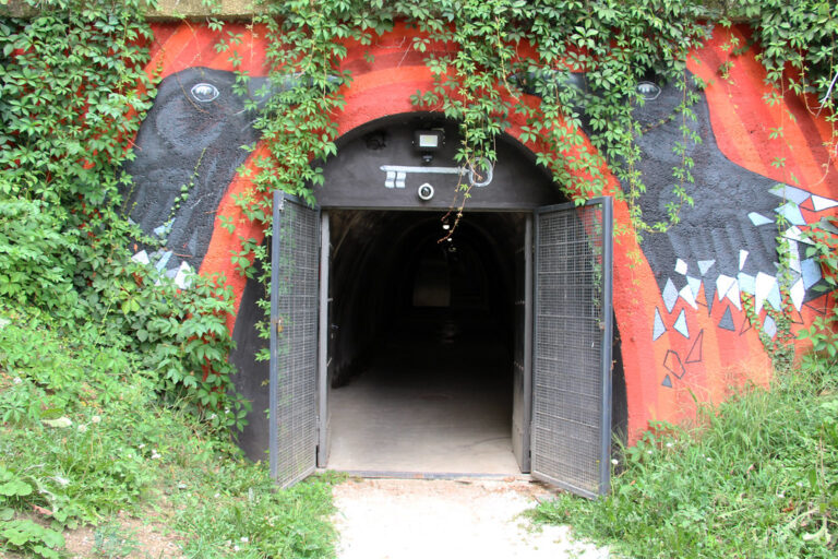 Ingresso del tunnel Grič a Zagabria