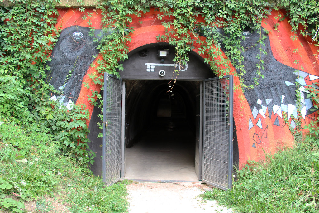 Ingresso del tunnel Grič a Zagabria