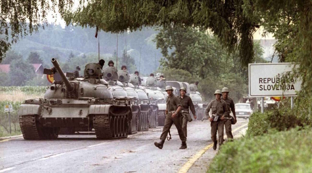 Guerra in Slovenia