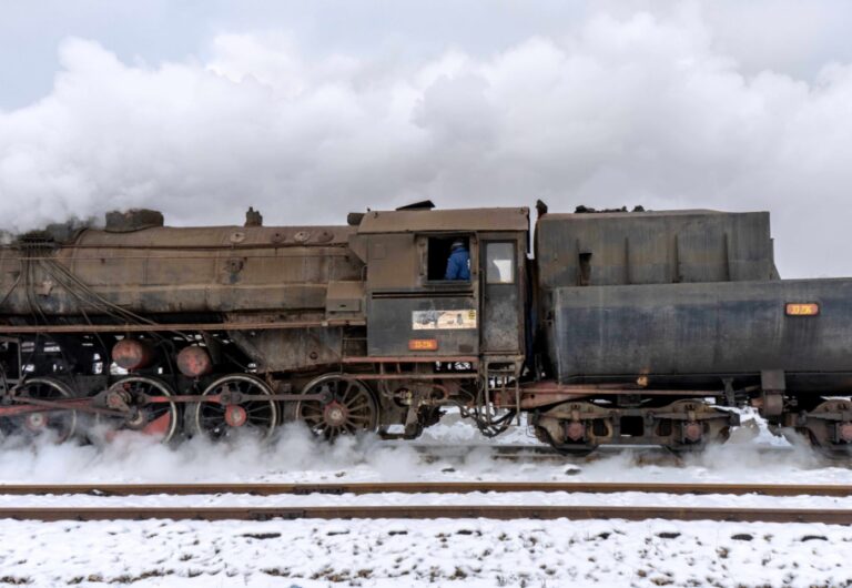 Treno a vapore in Bosnia ed Erzegovina. Binario Est di Marco Carlone.