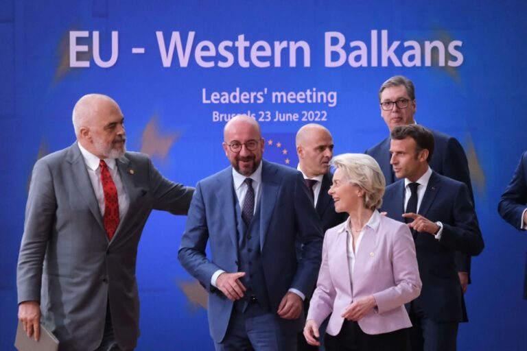 Summit Ue - Balcani occidentali del 23 giugno 2022 (foto Unione Europea)