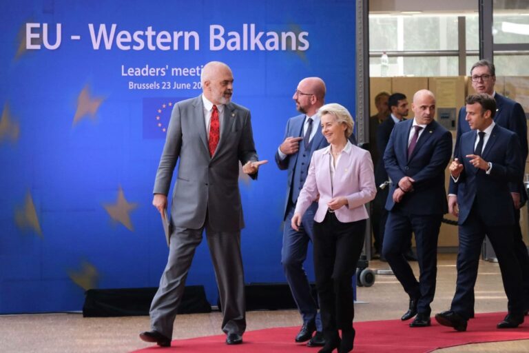 Summit EU Western Balkans june 2022