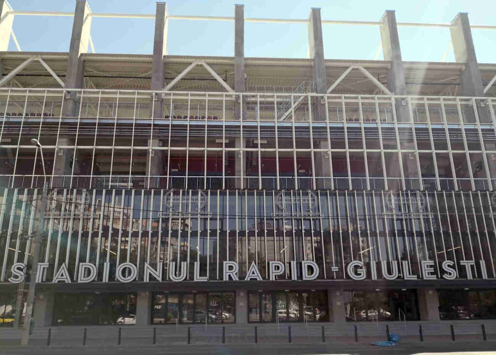 Rapid Bucarest - Il nuovo stadio Giulești