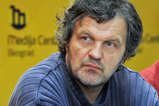 Una foto di Emir Kusturica (Wikimedia Commons/ Medija centar Beograd)