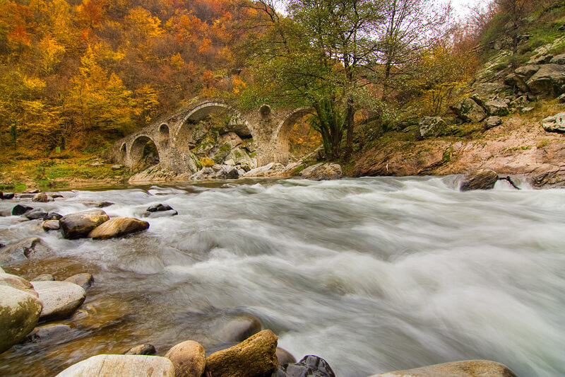 Il Ponte del Diavolo sul fiume Arda, Bulgaria