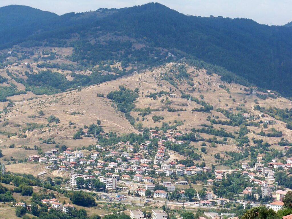 La cittadina di Ardino, in Bulgaria meridionale
