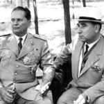 Josip Broz Tito e Aleksandar Ranković, capo del Dipartimento per la protezione del popolo (OZNA)