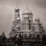 La cattedrale di Cristo Salvatore a Samara, in Russia, nel 1905.