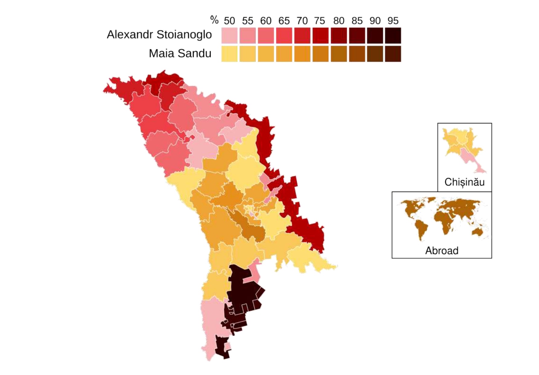 Elezioni Moldova Sandu