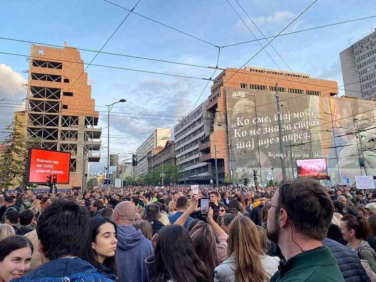 Proteste in Serbia