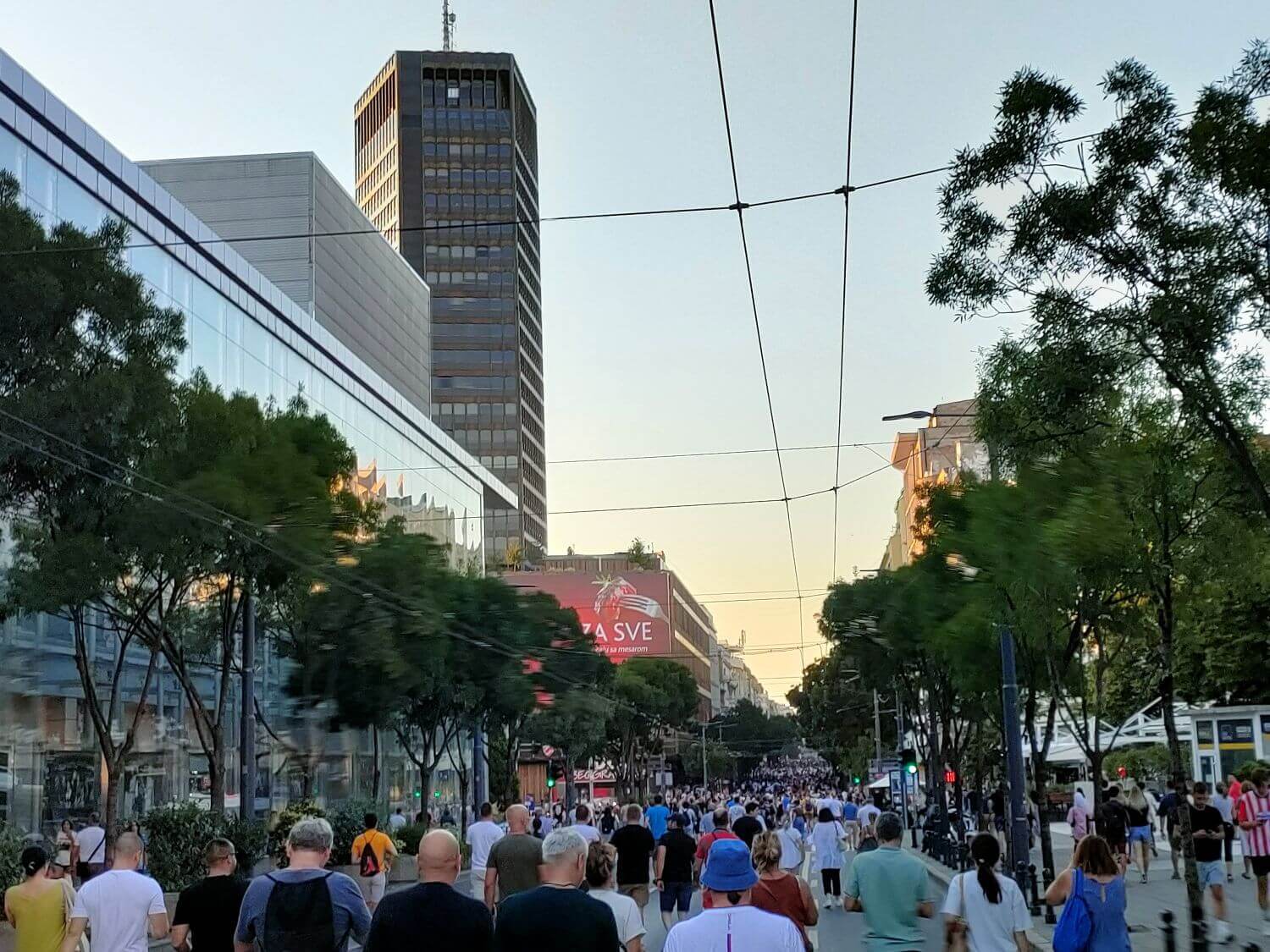 proteste studentesche in Serbia