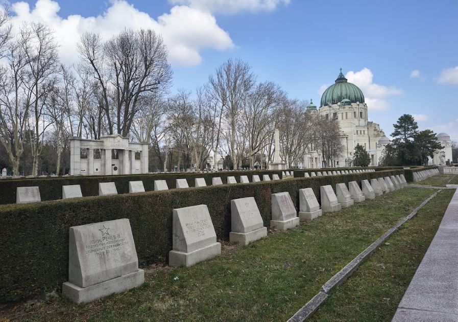Il cimitero sovietico di Vienna