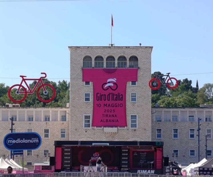 Giro d'Italia 2025 a Tirana