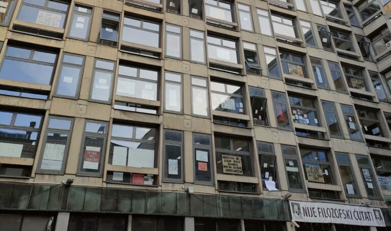 proteste in Serbia