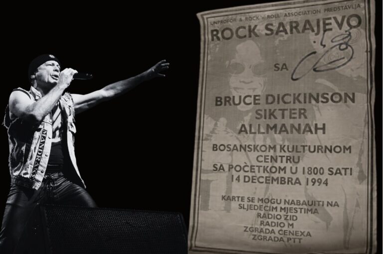 Bruce Dickinson Scream for me Sarajevo
