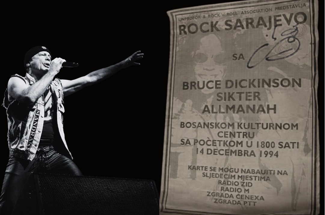 Bruce Dickinson Scream for me Sarajevo