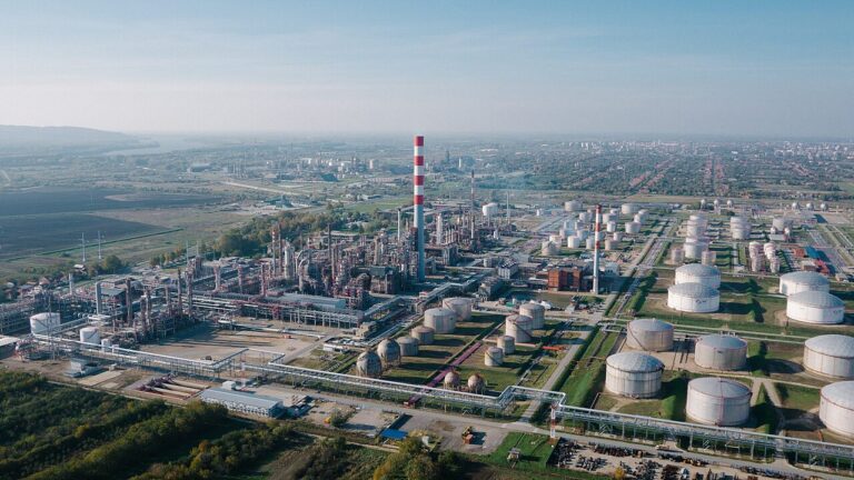La raffineria NIS a Pančevo