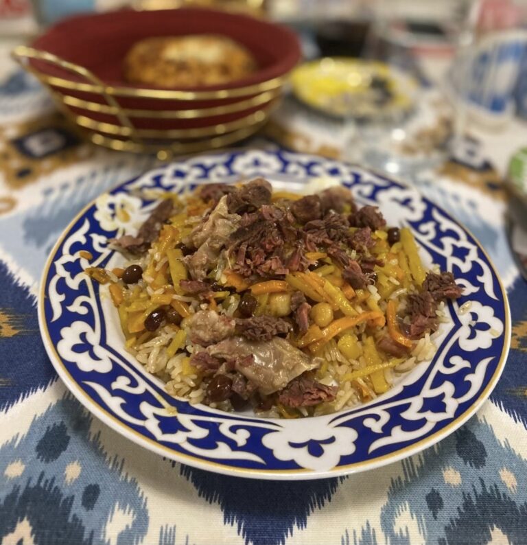 il plov di Bukhara