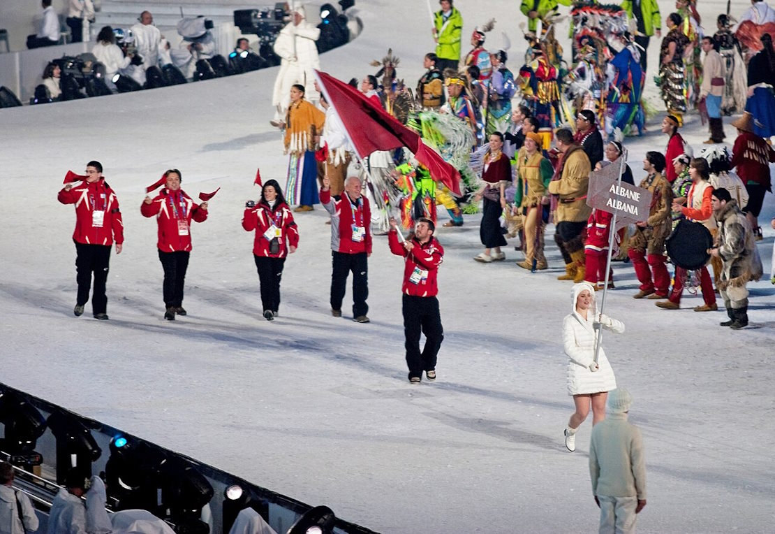 Sci albanese olimpiadi invernali
