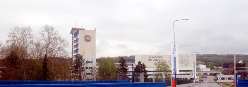 Stabilimento Fiat a Kragujevac