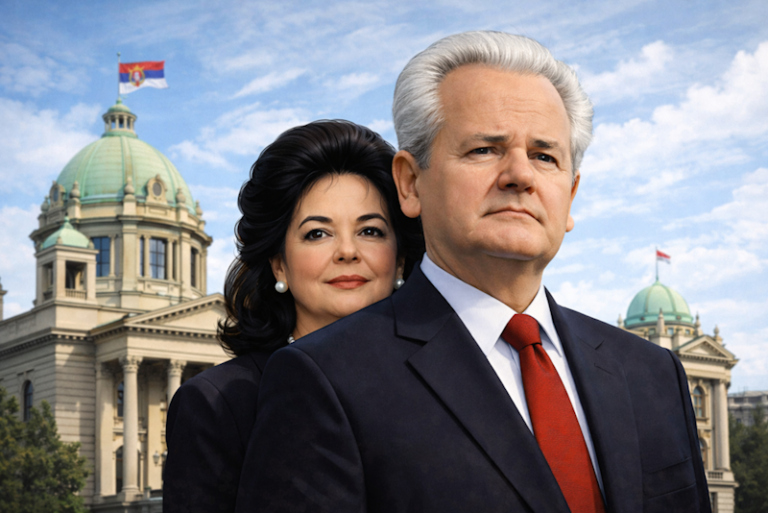 Mira Marković e Slobodan Milošević