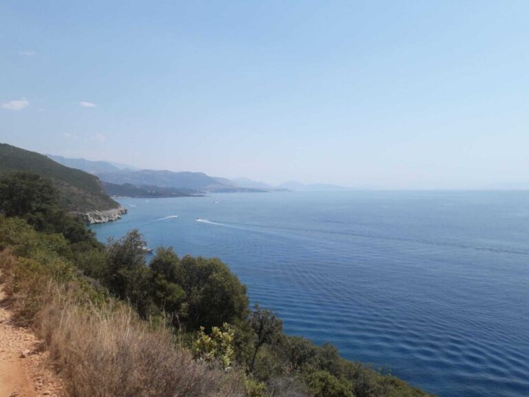 Spiaggia di Gjipe in Albania