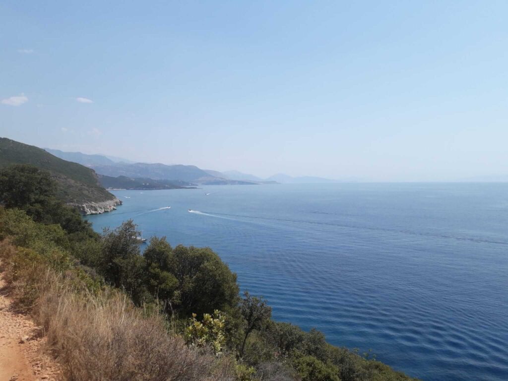 Spiaggia di Gjipe in Albania