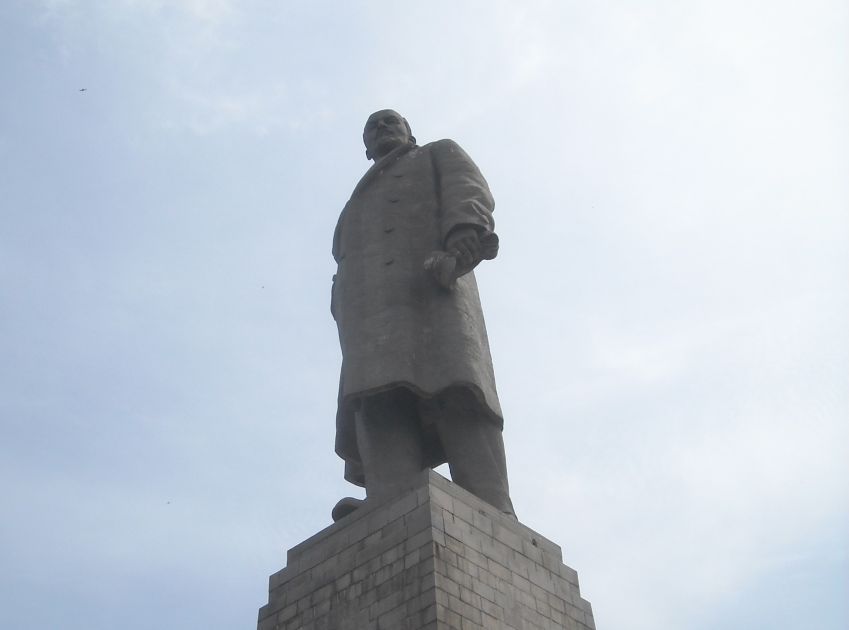 La Statua di Lenin più grande del mondo a Volgograd.