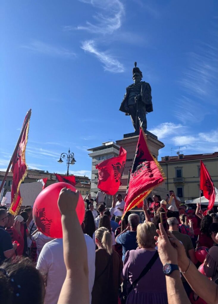 proteste in Albania