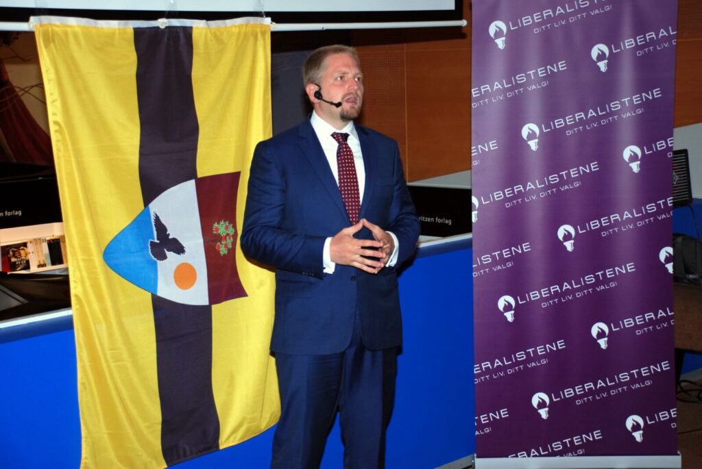 Il presidente del Liberland Vít Jedlička