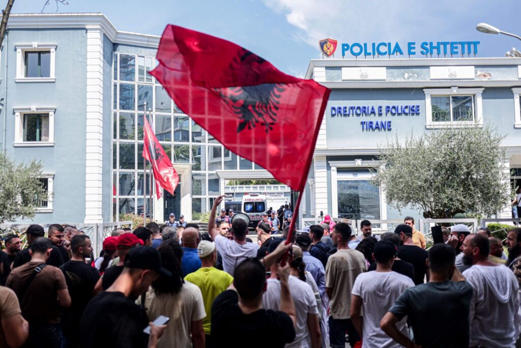 proteste in albania