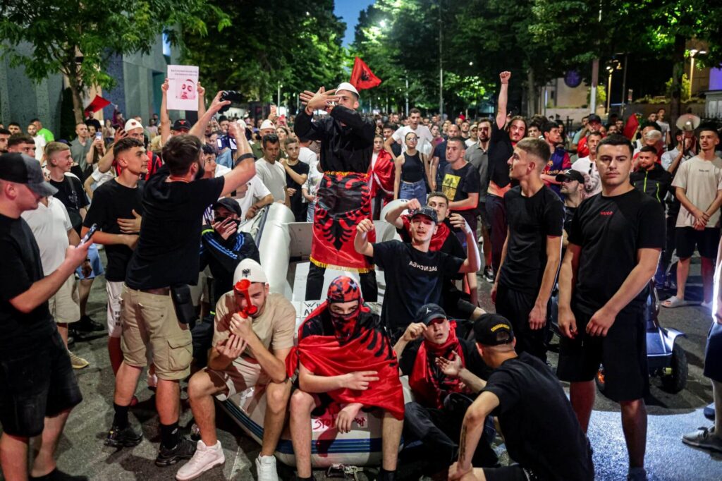 proteste in albania