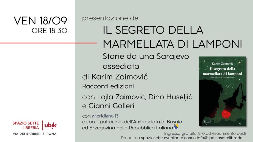Karim Zaimovic Il segreto della marmellata di lamponi