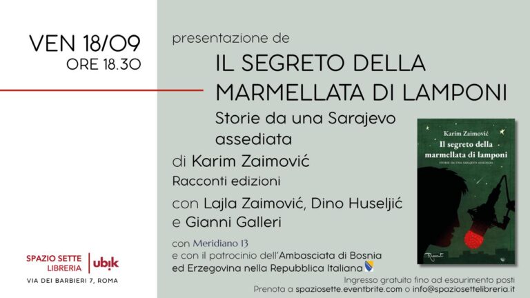 Karim Zaimovic Il segreto della marmellata di lamponi